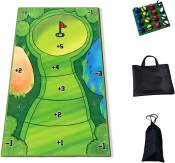 Indoor/Outdoor Golf Training Set - Improve Skills with Mini Course