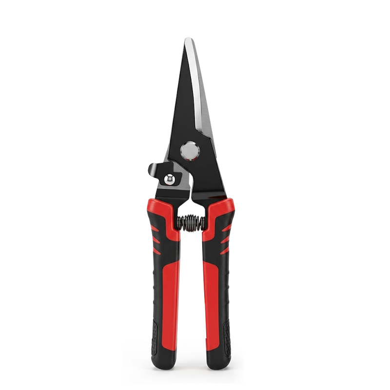 8" Metal Sheet Cutting Snips – Straight and Curved Aviation-Style Tin Cutters - Image 3