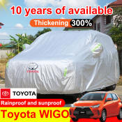 Toyota Wigo SUV Car Cover - Waterproof Sun Protection, Universal