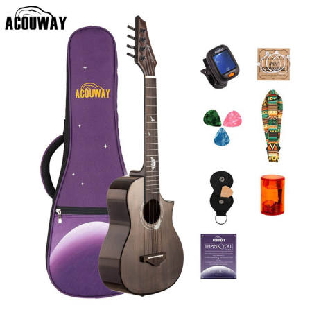 ACOUWAY YMT Tenor Ukulele with Mahogany Top and Bag