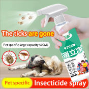 Pet Repellent Spray - Tick, Flea, Lice, and Mite Remover