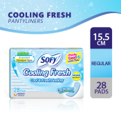 Sofy Cooling Fresh Pantyliner 15.5 cm