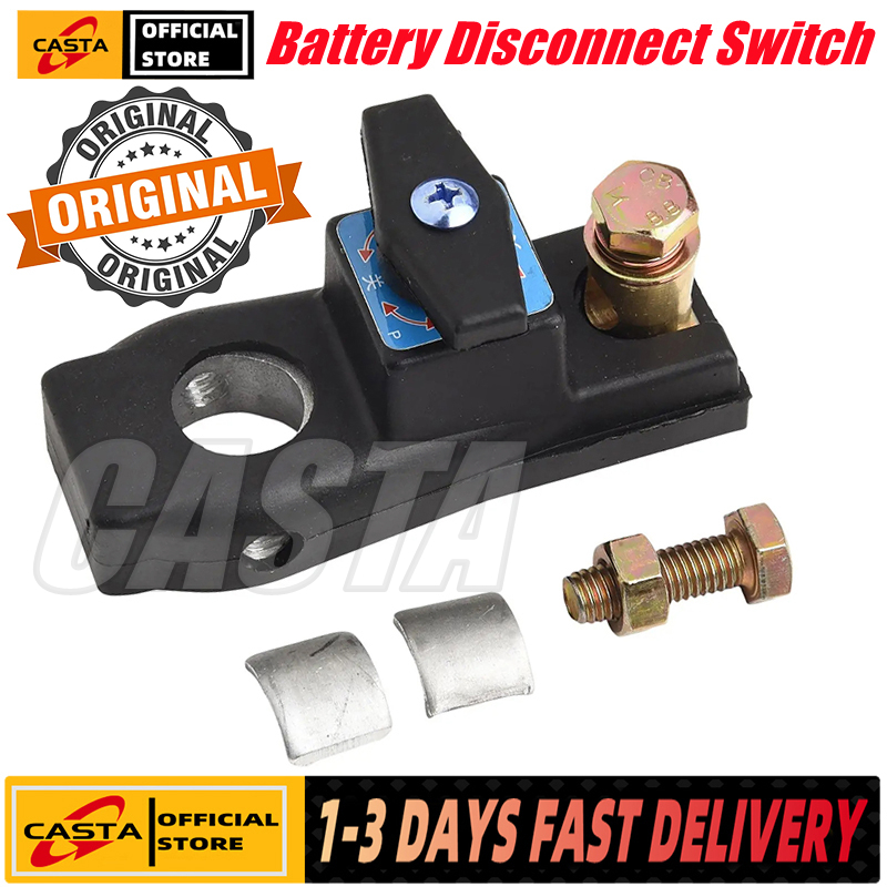 12V/24V Universal Car Battery Disconnect Switch Battery Terminal Anti-Leakage Switch Battery Disconnect Isolator Cut Off Switch - Philippines