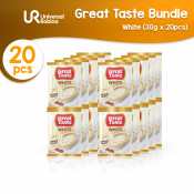 2 x Great Taste White 3-in-1 Coffee Sachet