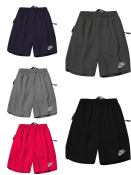 Plain Jogger sweat shorts with pocket for men