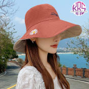 Waway hat Fisherman Double Hat Korean Beach Sun Hat