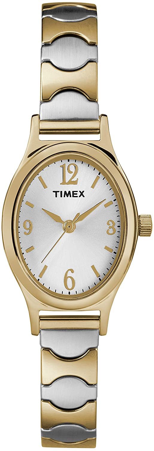 Timex Women's T26301 Kendall Circle Two-Tone Stainless Steel Expansion Band  Watch | Lazada PH