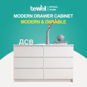 Bewell Chest of Drawers Storage Cabinet for Living Room/Bedroom