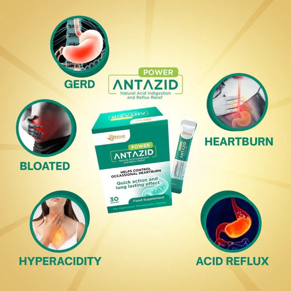 Power Antazid Quick Action Acid Reducer - 90g Box