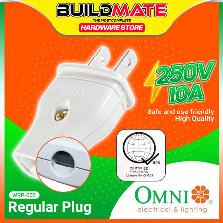 BUILDMATE Omni Electrical Universal Power Outlet Socket 10A 250V