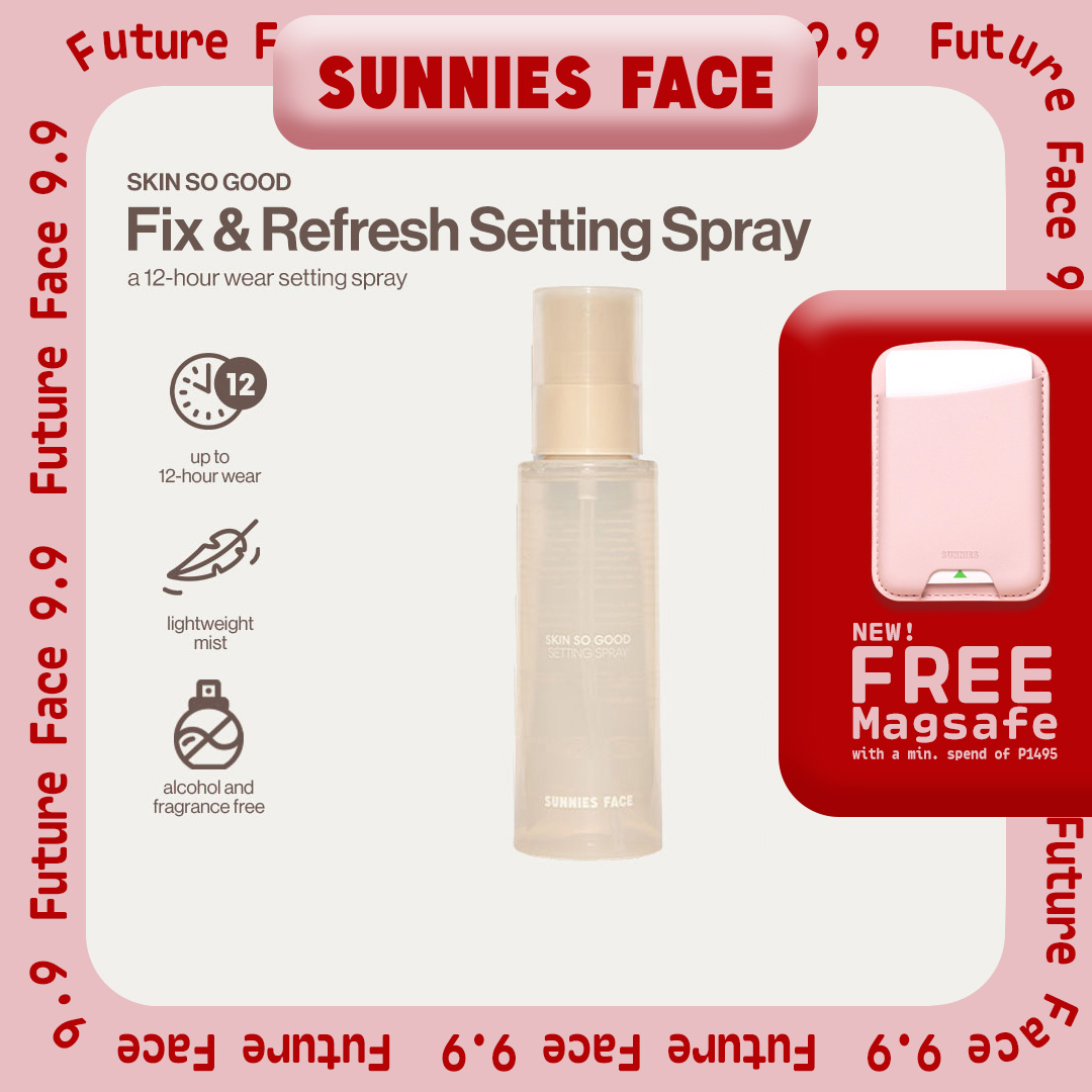 Discount on Sunnies Face  shoes - SKU: Sunnies Face Skin So Good Fix & Refresh Setting Spray [12-hour Makeup Setting Spray]