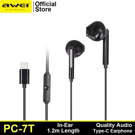 Awei PC-7T Type-C Earphones with Built-in Mic