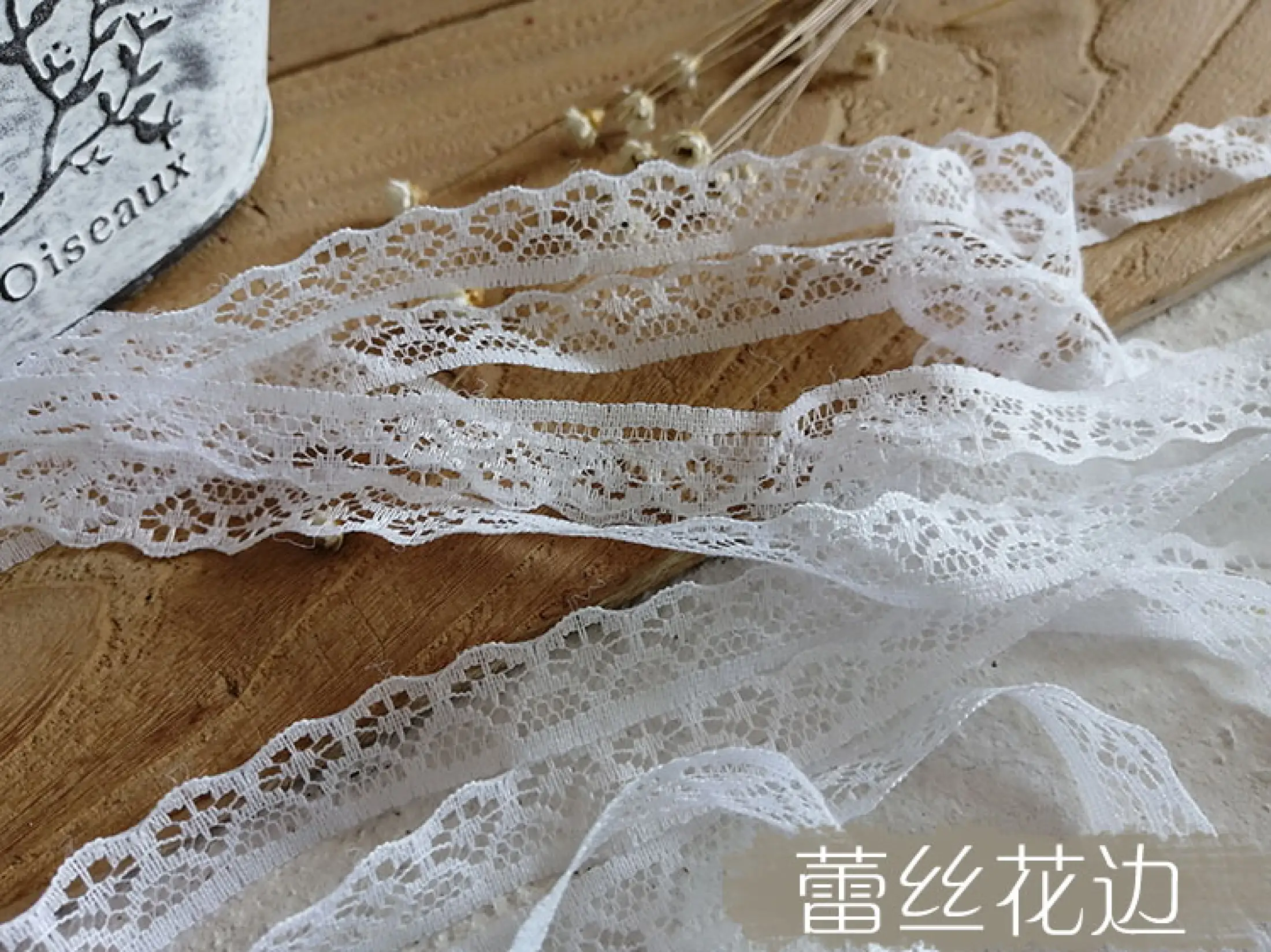 5 White Hollow Lace Ribbon Lolita Handicraft Diy Material Thin String Doll Clothes Accessories Decoration Lace Band Lazada Singapore