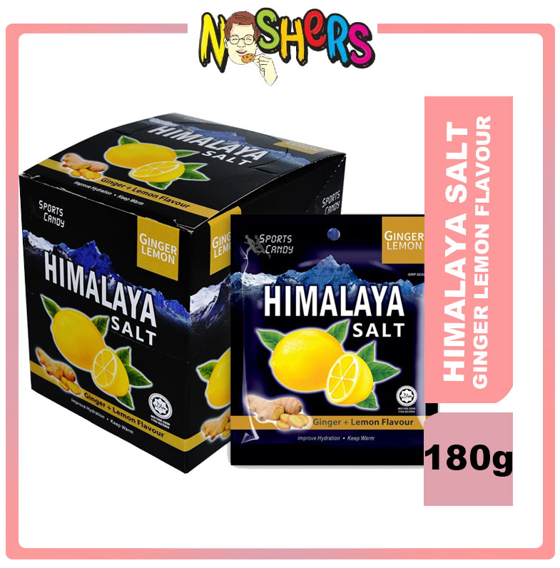 1 Box Himalaya Salt Mint Lemon Extra Cool Sports Candy (12 Pack) - FREE  Shipping