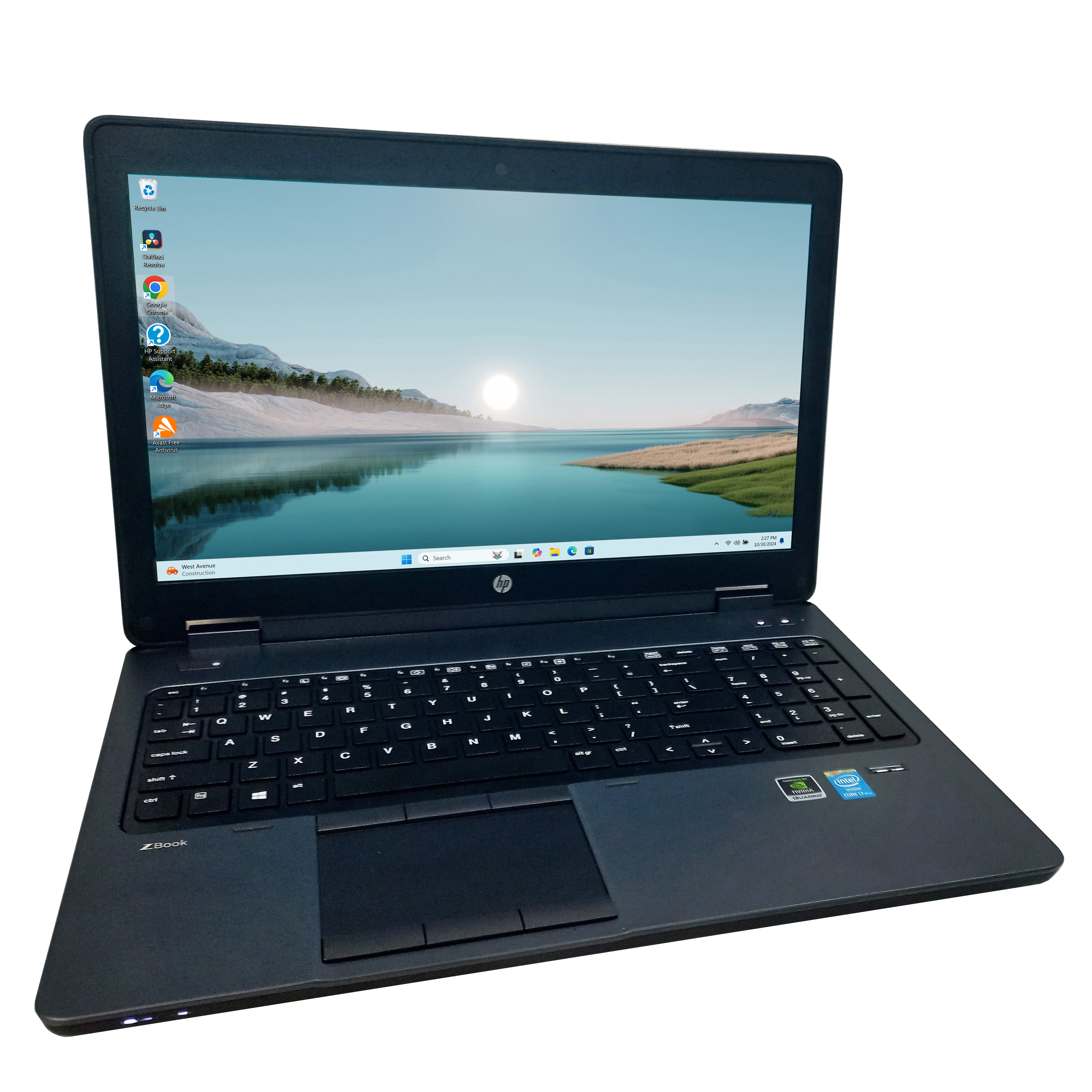 モバイルWS+FHD!! ZBook 15 i7-4800MQ 16G SSD256+750GB 15.6FHD K2100M-
