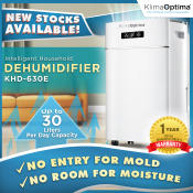 Klima Optima 30L Dehumidifier with Laundry Drying Function