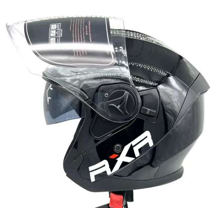 RXR Blade Motorcycle Helmet with Dual Visor for Adults