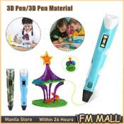 3D Printer Pen Intelligent 3D Drawing Pen Oled Display With 3M Pla Filament Manual and Charger For Kids/Adults Creative Design Drawing