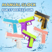 Water Gun Gifts For Kids Glock 6Color Water Gun Outdoor Party Games Toys Resilient Water Gun Safe Toy