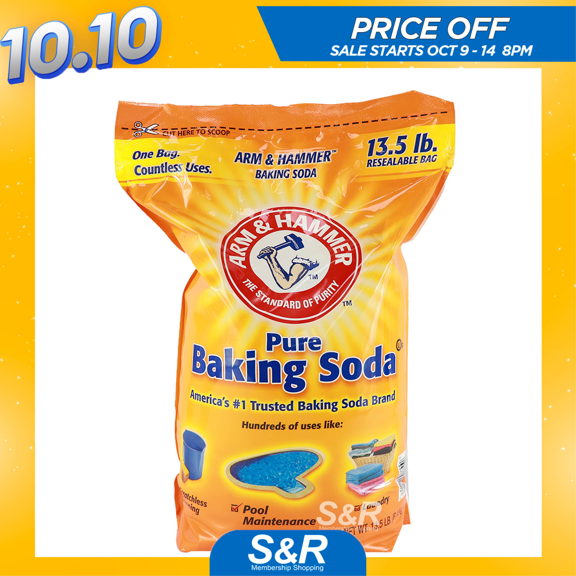 Arm & Hammer Pure Baking Soda 6.12kg