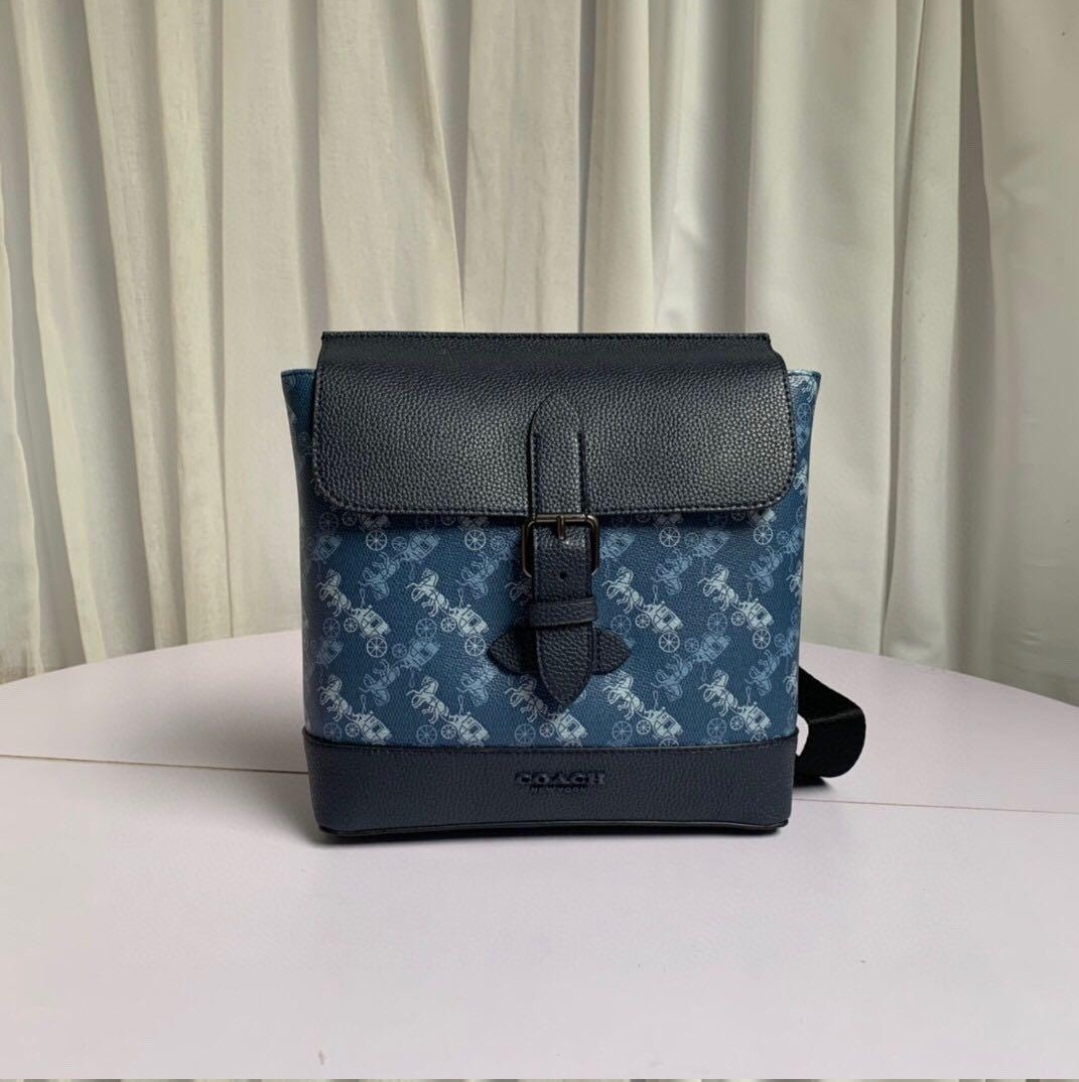 Hudson crossbody with 2025 horse and carriage print