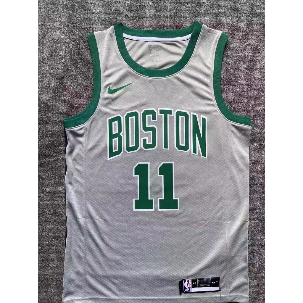 Boston Celtics City Edition Kyrie Irving Grey Swingman Size 44