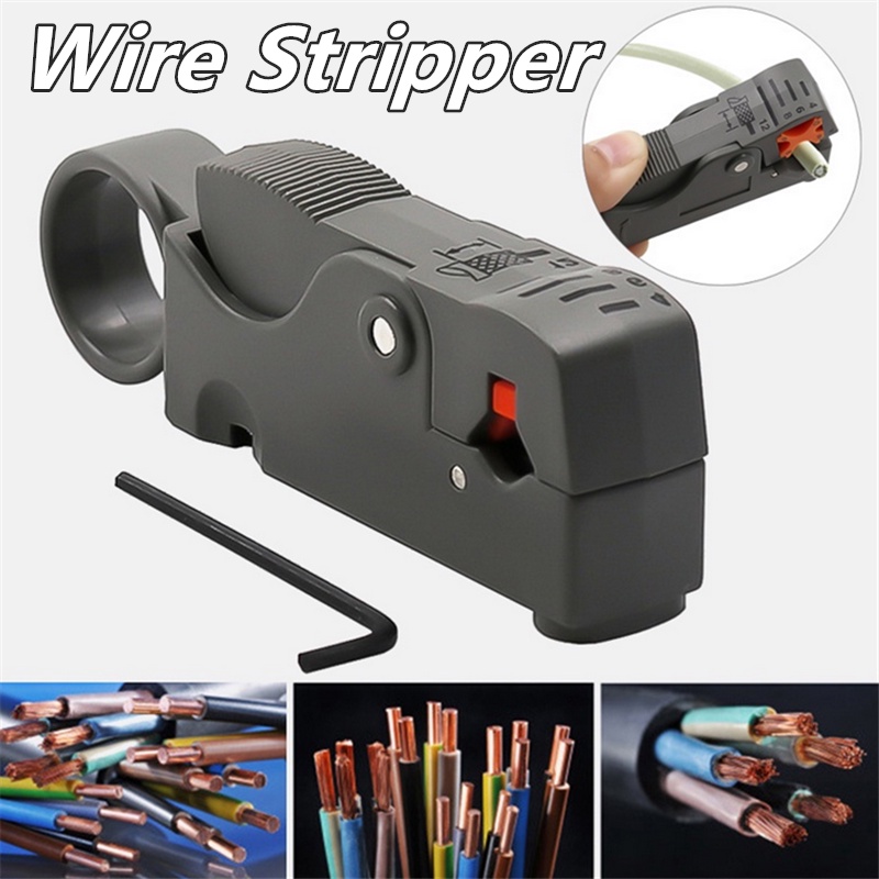 Automatic Wire Stripper Tool - Electric Cable Cutter & Crimper