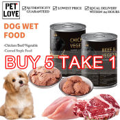 BUY 5 TAKE 1 Organic Canned Dog Food - Chicken & Beef