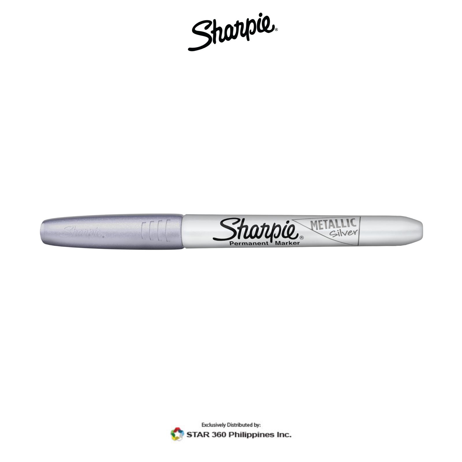 Sharpie Medium Oil Based Paint Marker Gold and Silver 2ct