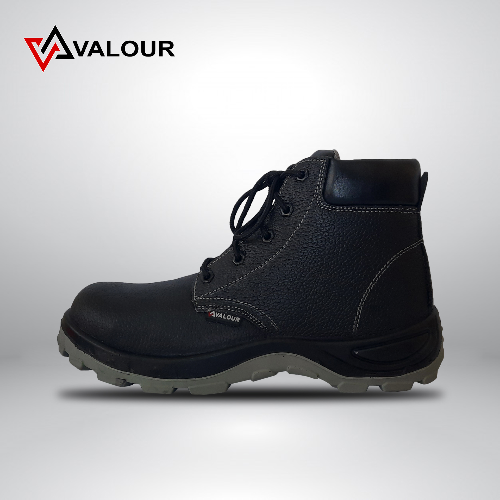 Valour Safety Shoes Mens Steel Toe Cap Anti-Smashing Kevlar Medium