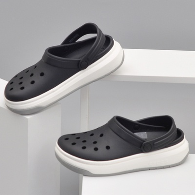 NEW ARRIVAL CROCS CROCBAND FULL FORCE CLOG SHOES PLATFORM SANDALS