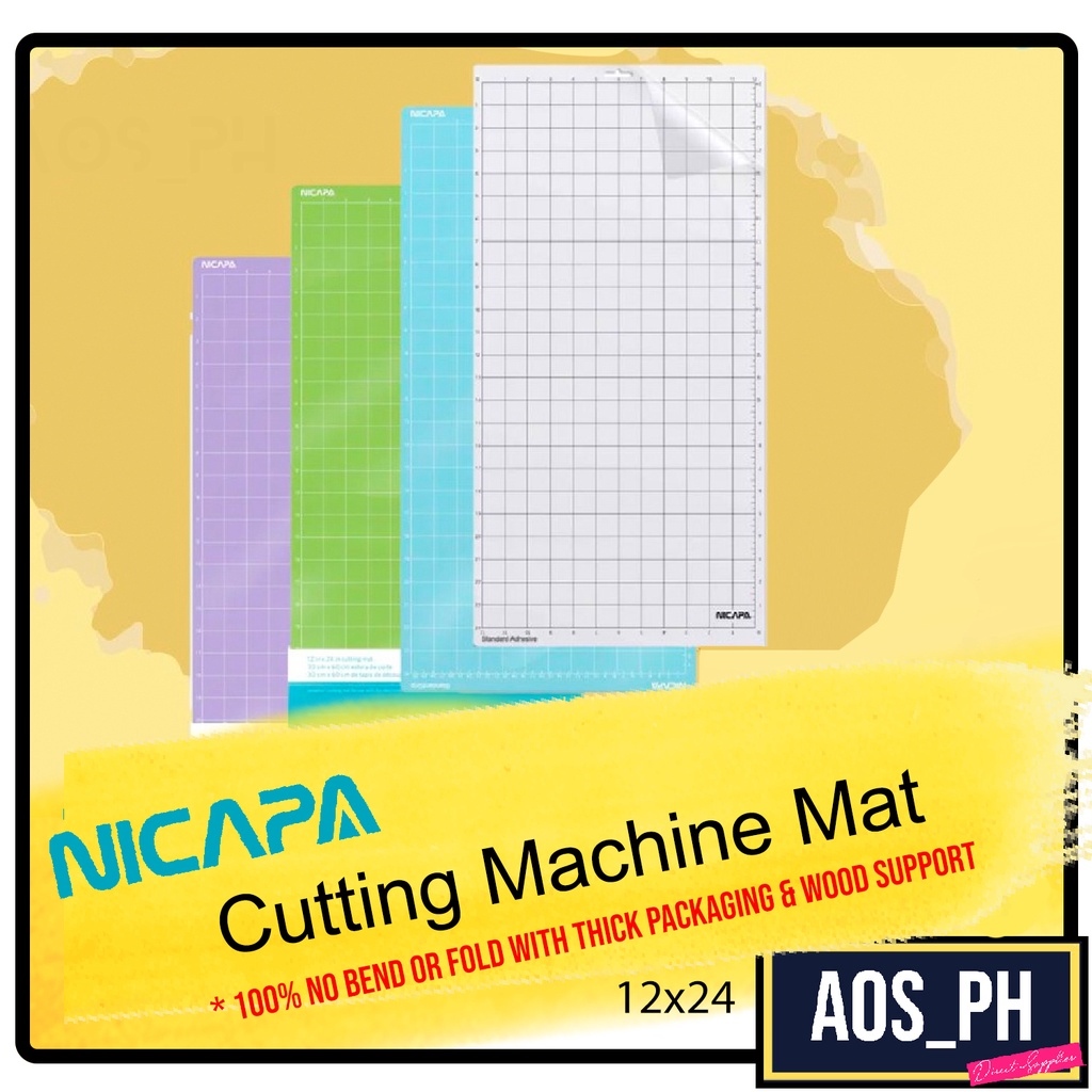Nicapa Cutting Mat 12 x 24 for Cricut Cutting Machine