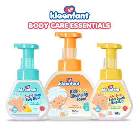 Kleenfant Hypoallergenic Bodycare for Babies - 300ML (1 Pack)