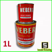 Weber Epoxy Primer Gray with Catalyst 1Liter