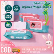 CiCi Baby Kids Adult Organic Wipes 80pcs per pack
