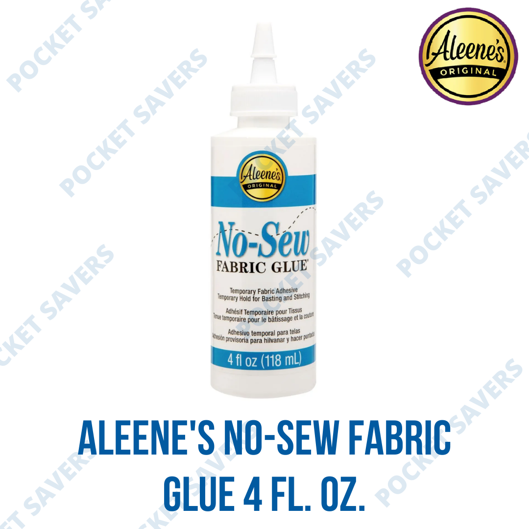 Aleene's No-Sew Fabric Glue 4 oz