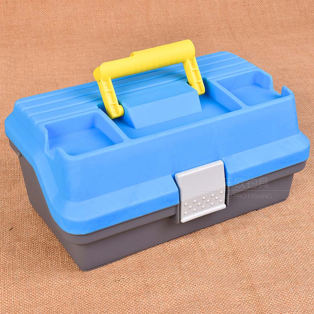 32cmX19cmX14.5cm Carp Fishing Lure Tool Box LEO 27878 Multi-Layer