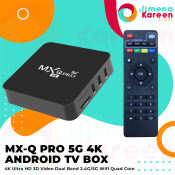 MX-Q PRO 5G Android TV Box 4K Media Player