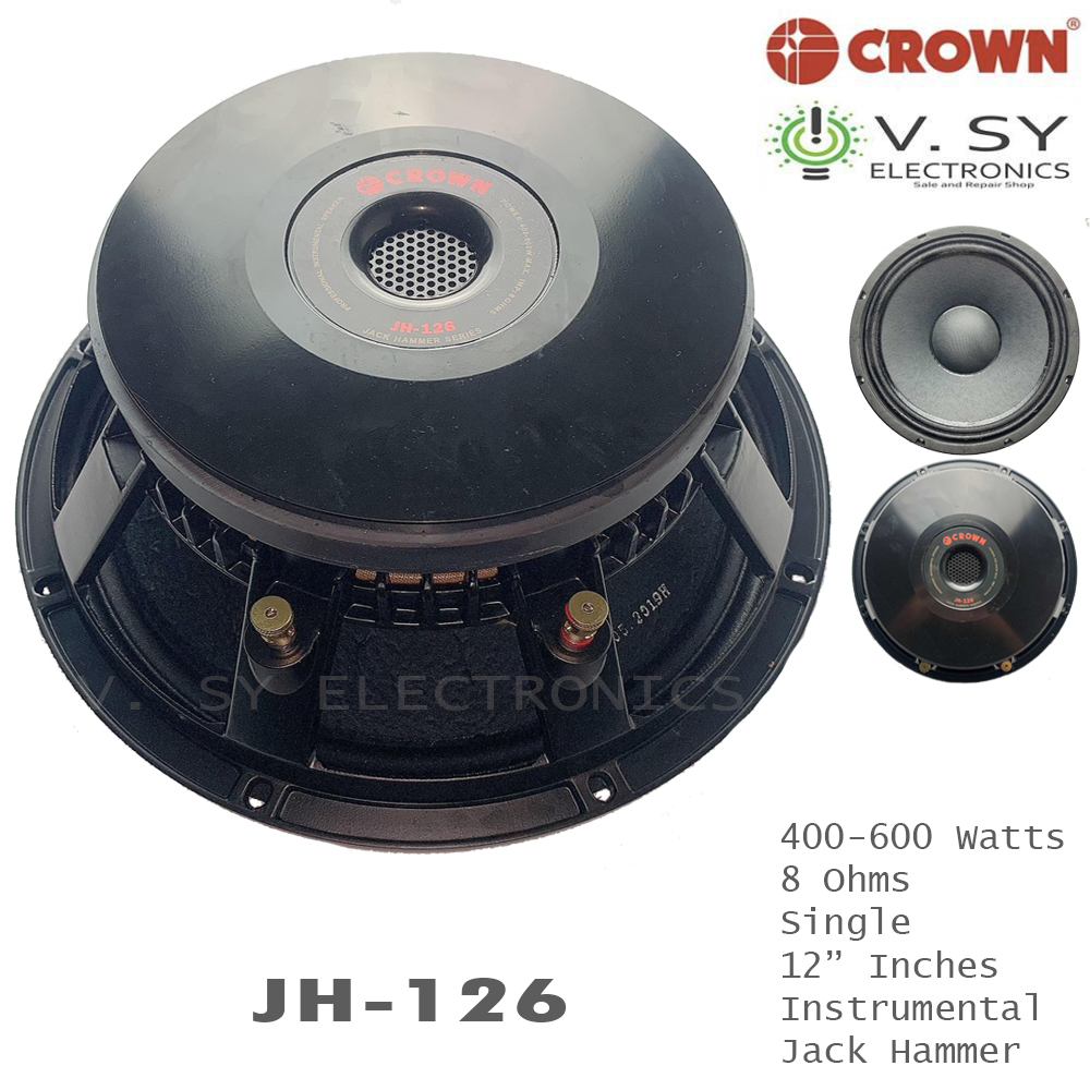 crown speaker 600 watts price