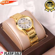 Casio Women's Gold Stainless Steel Quartz Watch