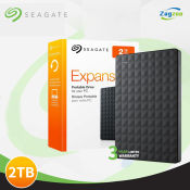 Seagate Portable HDD: 1TB/2TB USB3.0 External Hard Drive