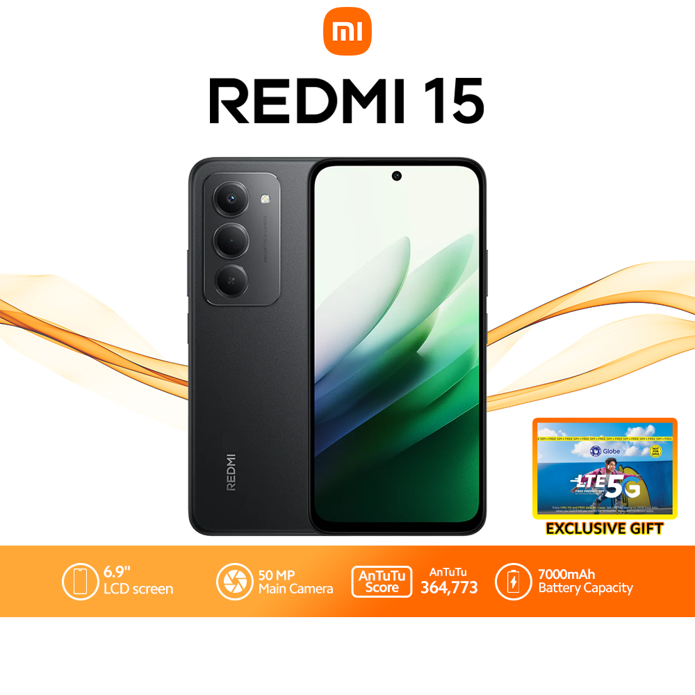 Redmi 15 4G Smartphone 6GB+128GB Snapdragon® 685