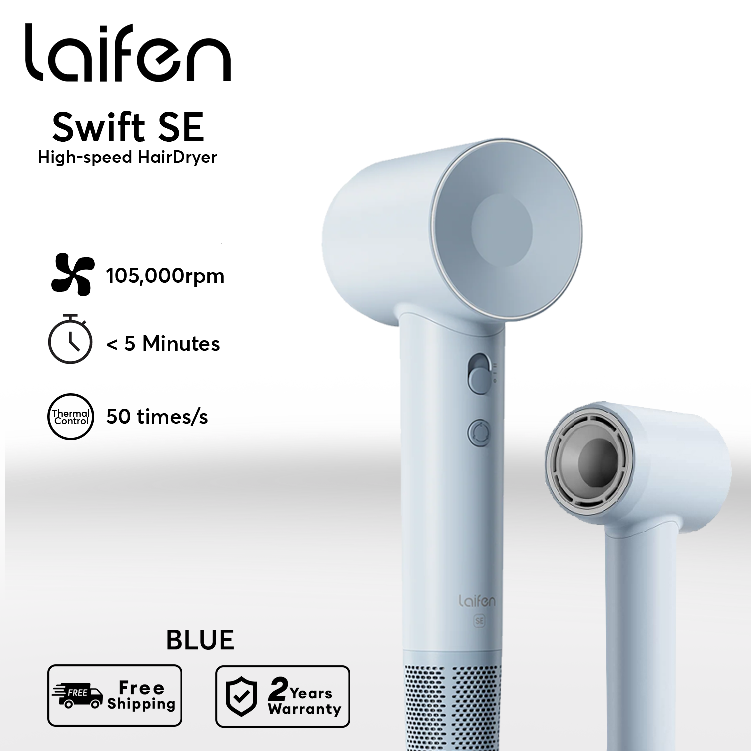 Laifen Swift SE High-Speed Hair Dryer