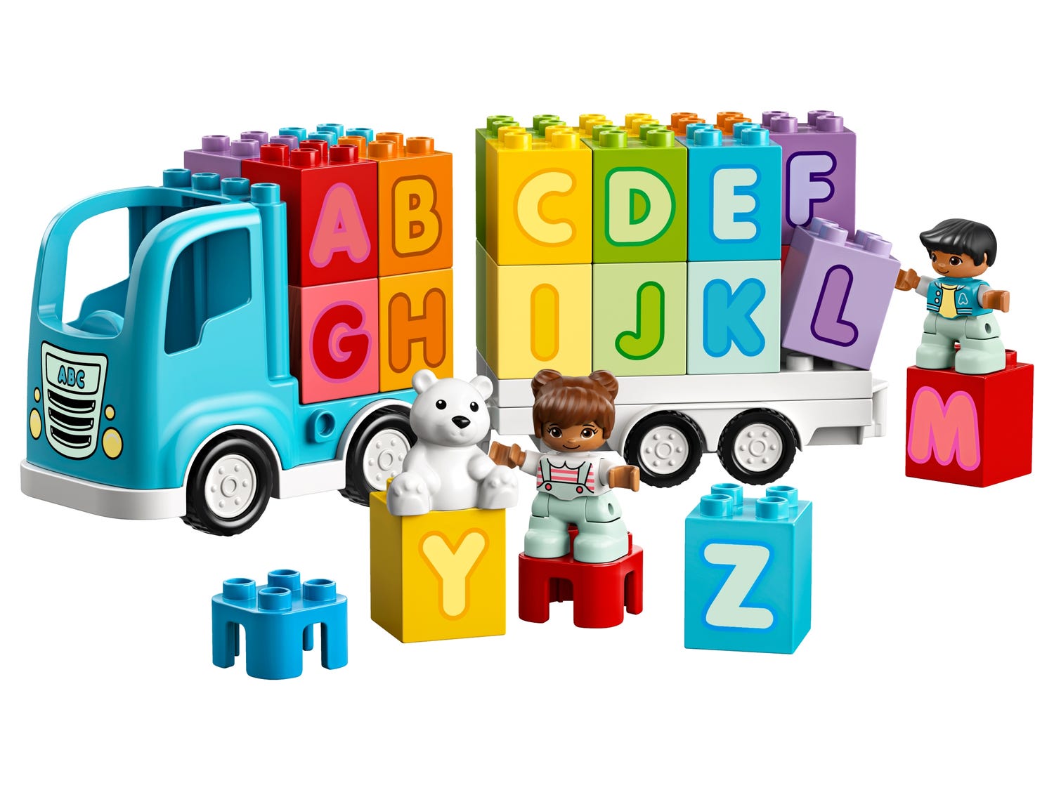 alphabet truck duplo