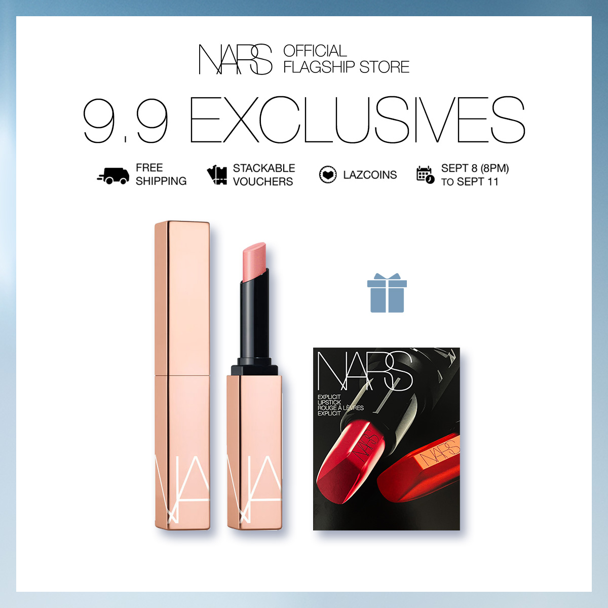 Discount on NARS  shoes - SKU: NARS Afterglow Sensual Shine Lipstick