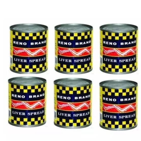 Reno Brand 6X Reno Liver Spread 85 Grams PRODUCT OF The Philippines, 3  Ounce (Pack of 6)
