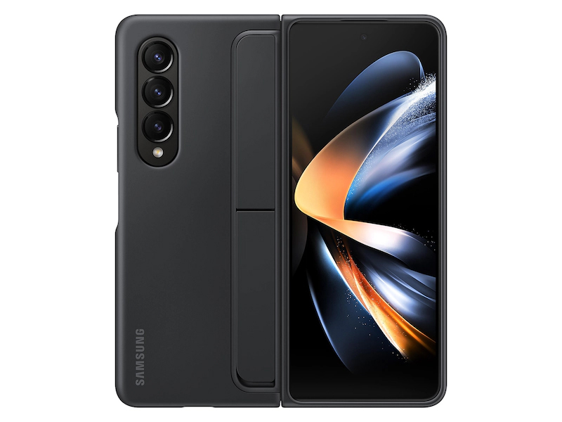 Original Samsung Official Galaxy Z Fold4 Standing Cover with Pen Phone Case For Galaxy Z Fold 4
