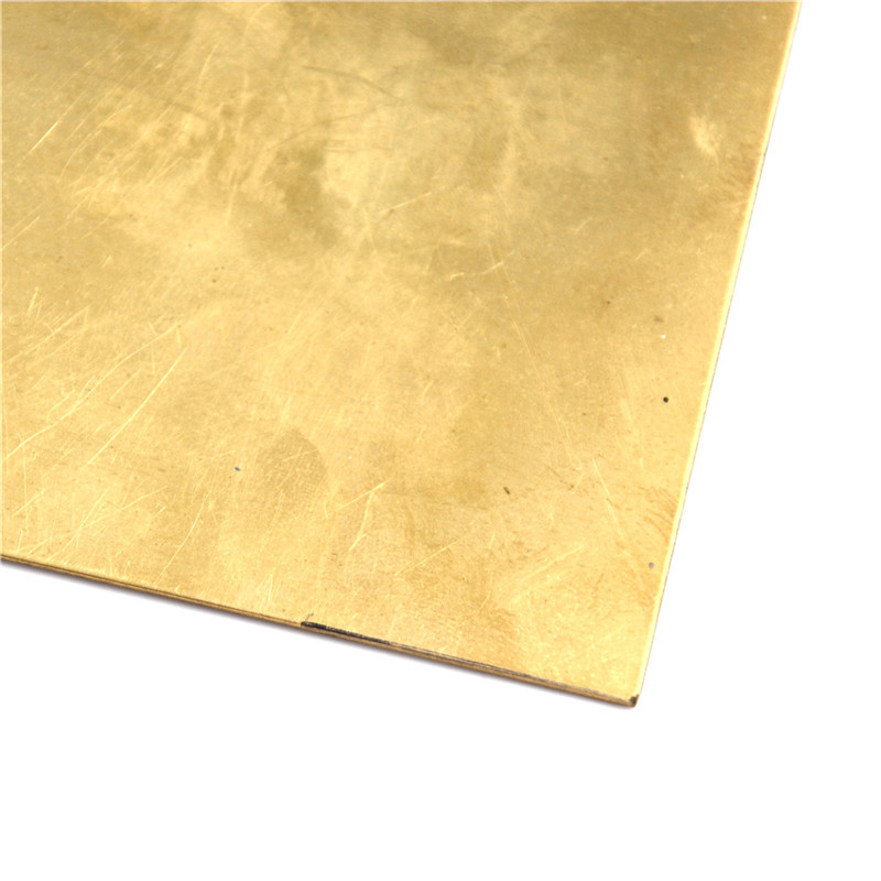 New Brass Metal Thin Sheet Foil Plate Shim Thick 0.5mm//0.8mm//1mm//2mm 100X100mm