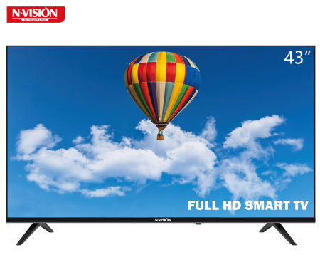 Nvision 32/43 Inch Smart TV With Youtube-Netflix-Bluetooth-Wifi-E-Share Android Framless Smart TV