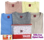 Yalex Red Label Unisex Plain Shirts in Light Colors